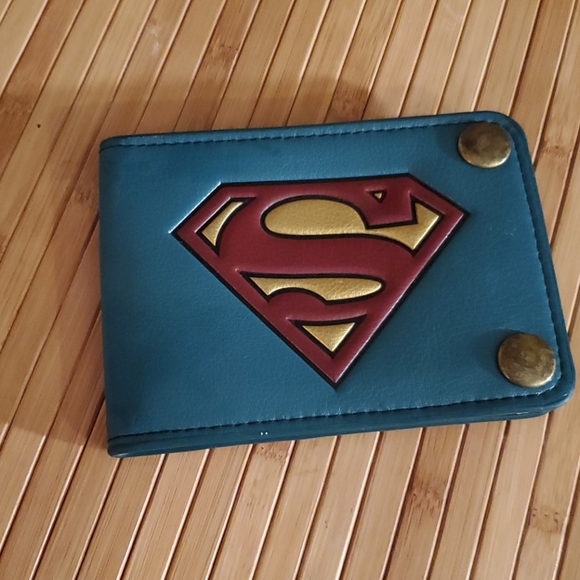 DC Comics Other - Vintage Superman Leather Wallet
